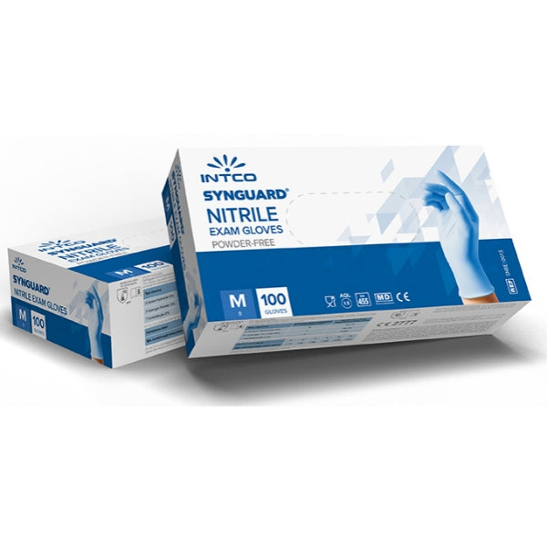 Intco Disposable Medical Nitrile Exam Gloves