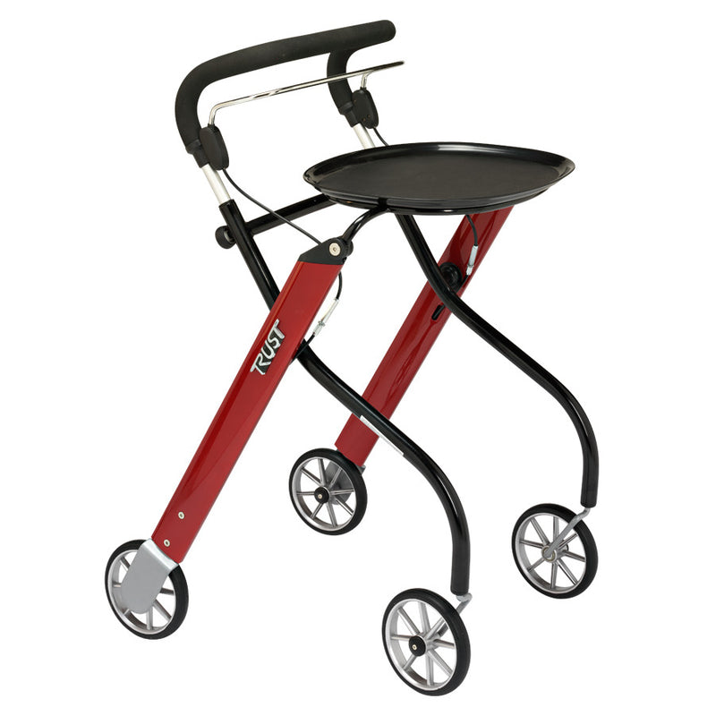 Indoor Mobility Wheelie Walker Trust Care Let's Go Rollator Including